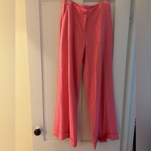 Lily Pulitzer hot pink cuffed pants